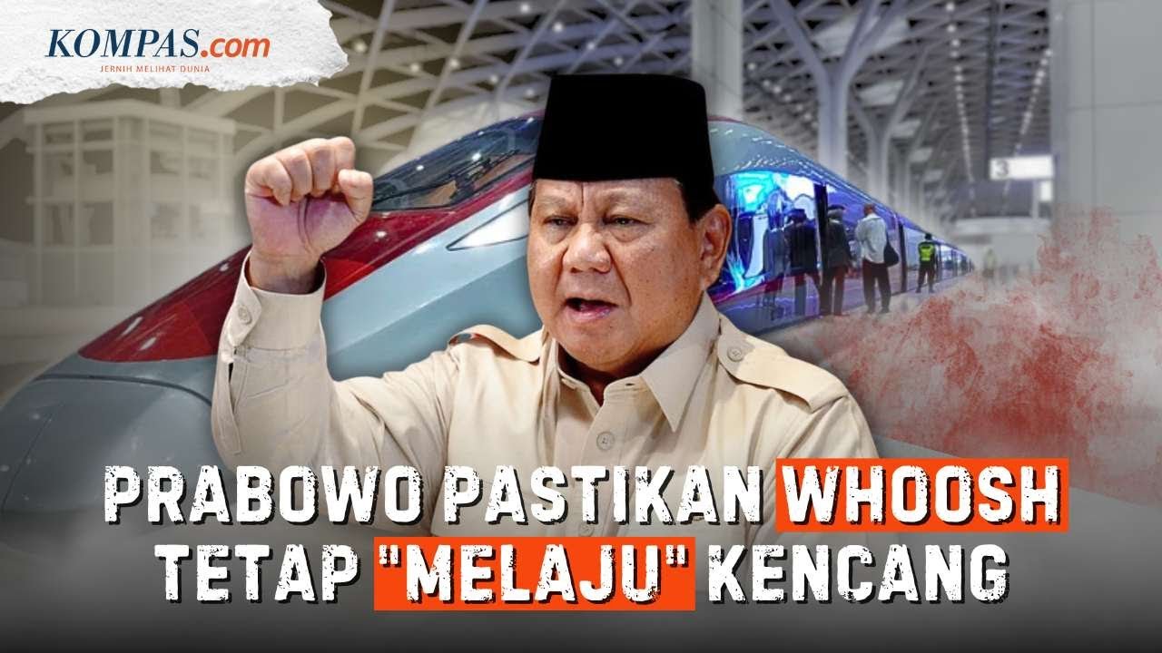 Prabowo Tegaskan Utang Kereta Cepat Jakarta-Bandung Terkendali