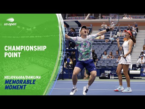 Championship Point | Heliovaara/Danilina Win the Mixed Doubles Title | 2023 US Open