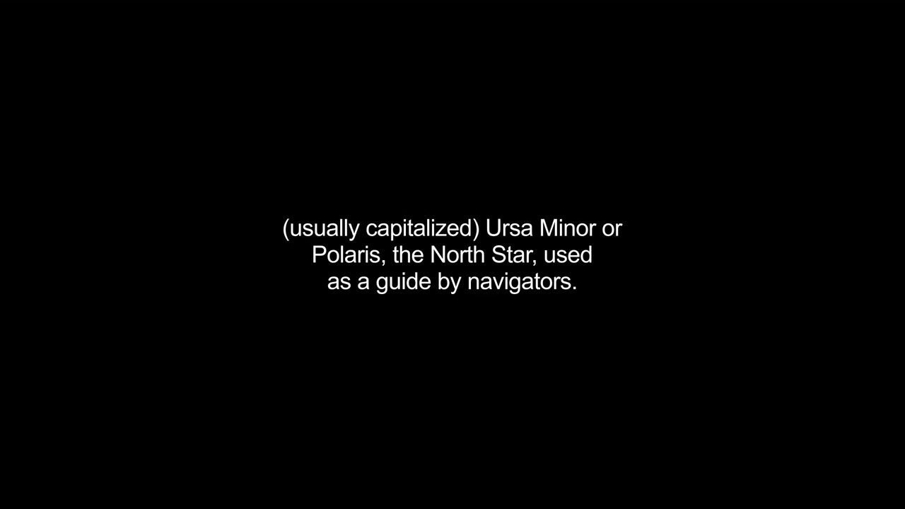 cynosure video Dictionary meaning and pronunciation