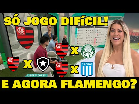 RENATA FAN FALA DAS DIFICULDADES DOS PRÓXIMOS JOGOS DO FLAMENGO NO BRASILEIRO E LIBERTADORES!