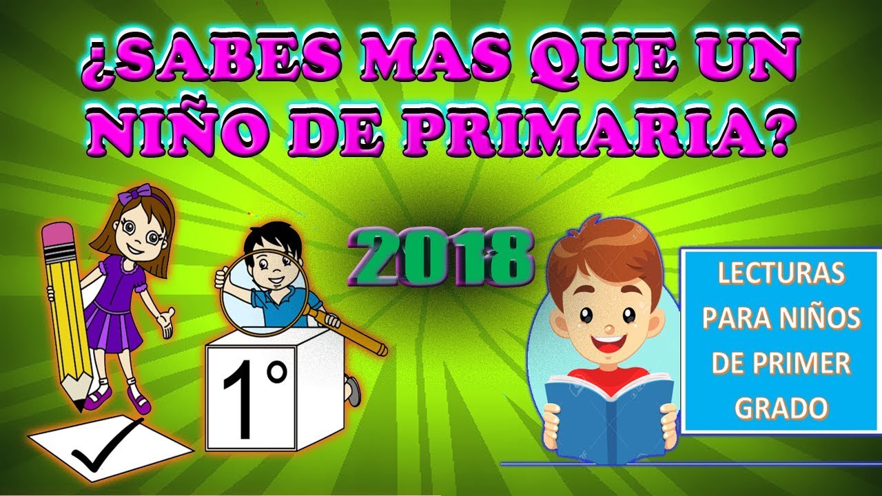 Evaluación de Conocimientos para Primer Grado de Primaria