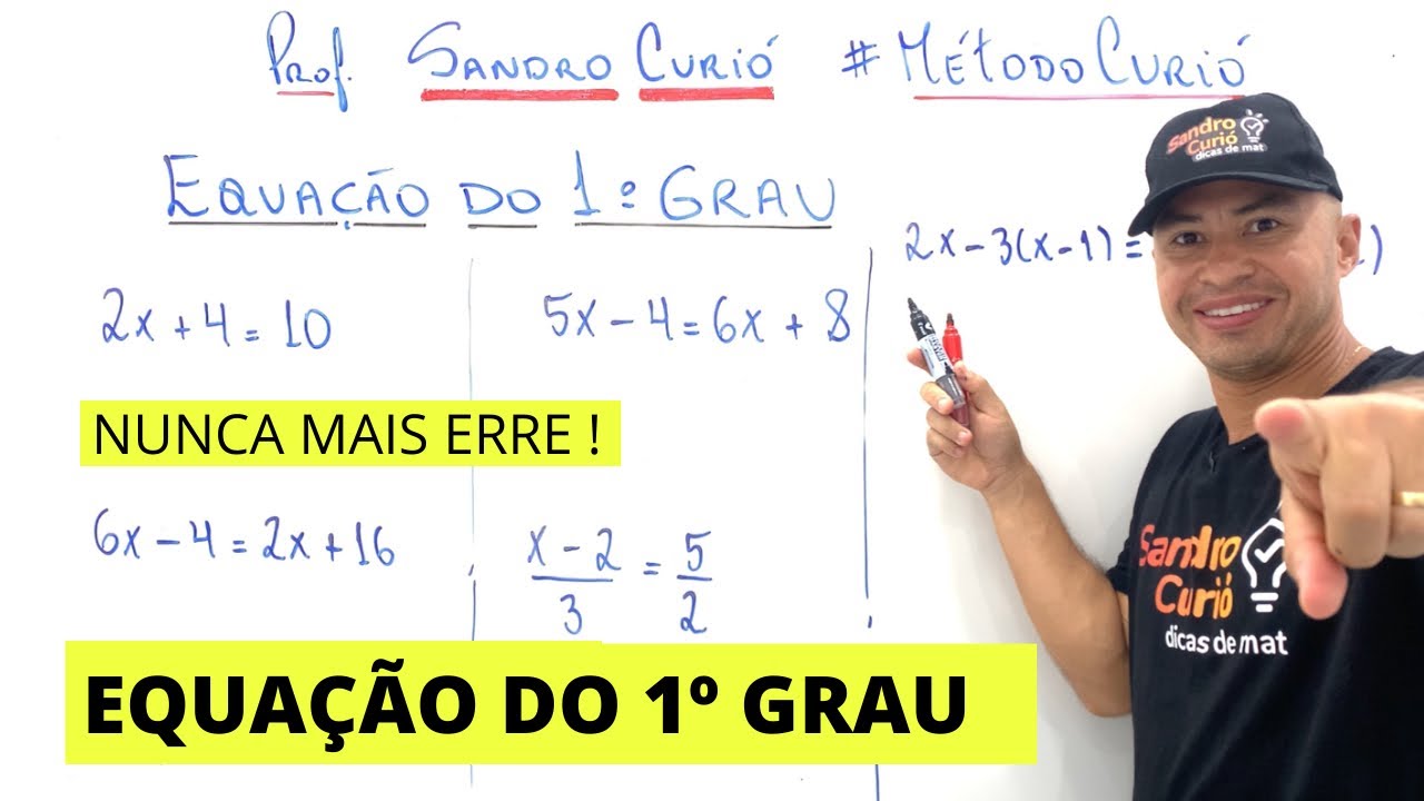 Aprenda a Resolver Equação do 1º Grau em Apenas 6 Minutos! 📘