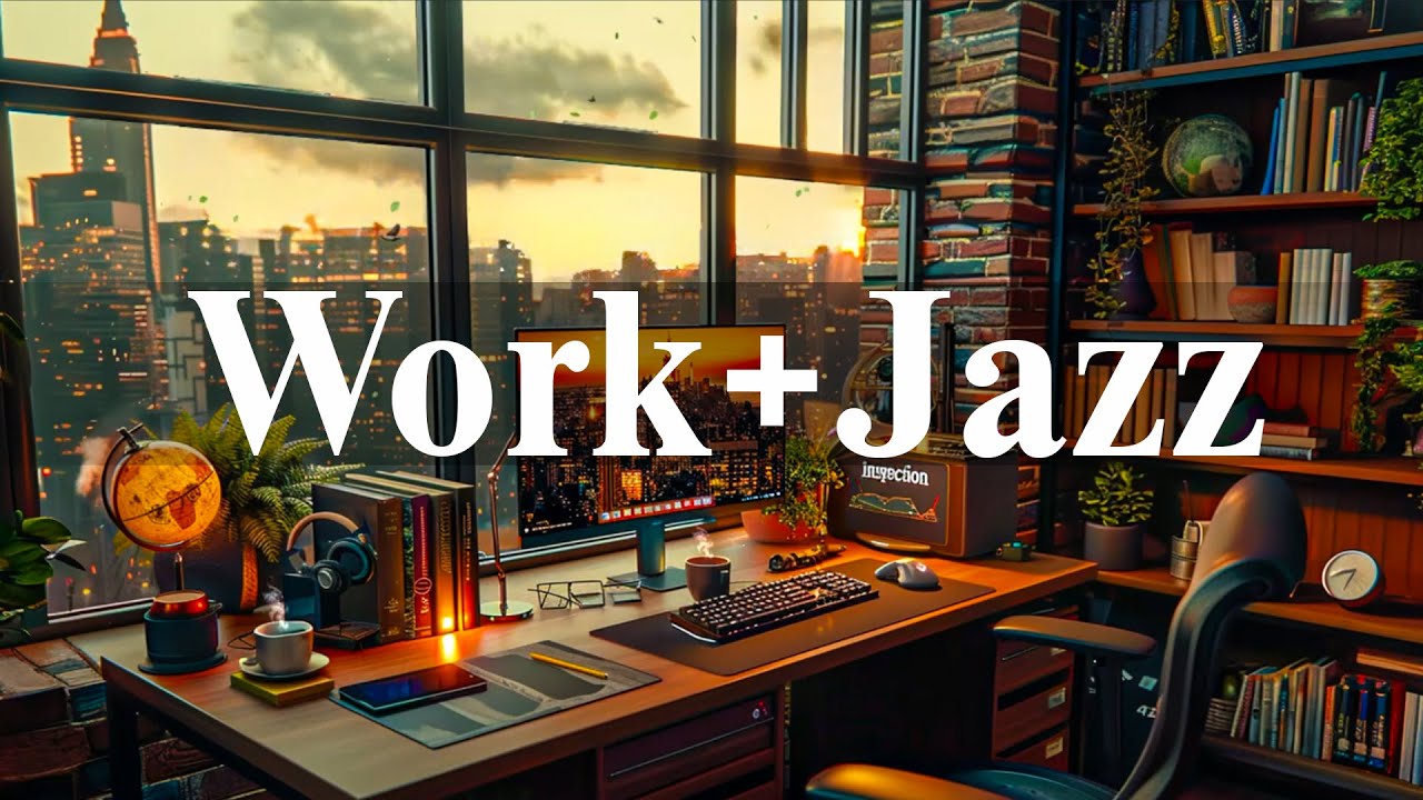 Work & Jazz: Soft Jazz Instrumental & Relaxing Bossa Nova for Focus and Chill