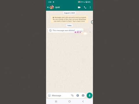 how to read deleted message🔓on vivo V2065_ 💯working #shorts #deletedmessage #whatshapp