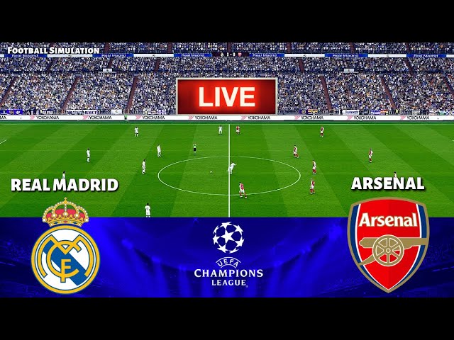 Epic UEFA Champions League 2025 Showdown: Real Madrid vs Arsenal ⚽ | PES 21 Simulation