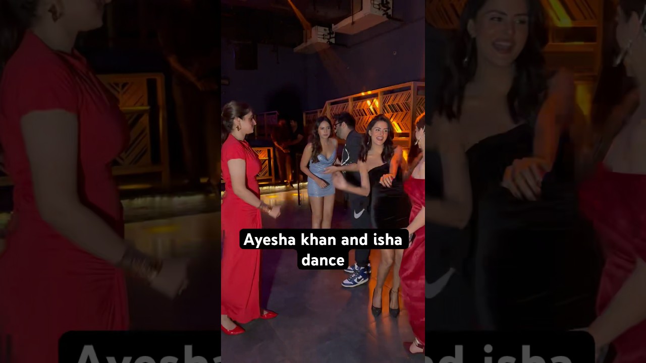 Ayesha & Isha's Fun Bollywood Dance 💃