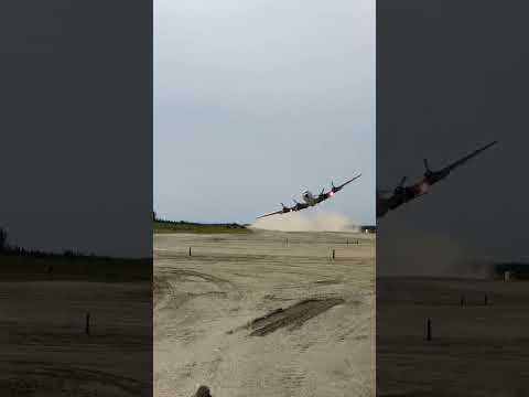 DOUGLAS DC6 Decolando