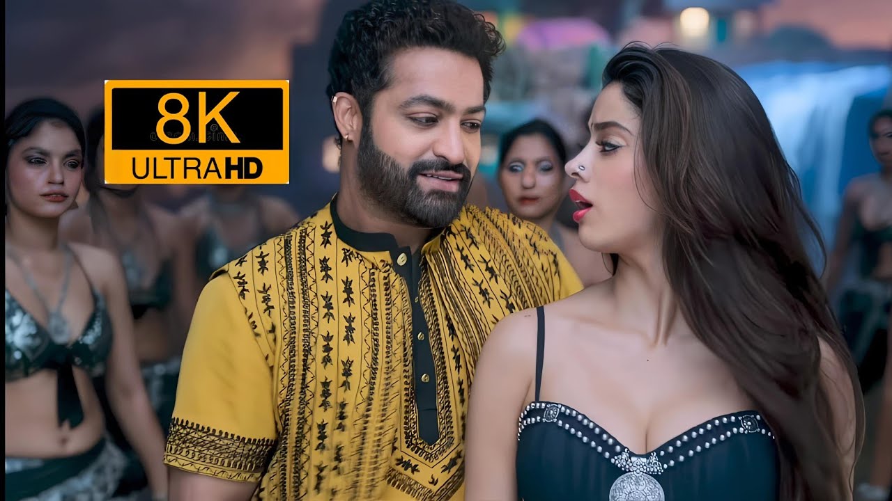 8K Ultra HD Telugu Song | Devara NTR & Jahnavi 🎶