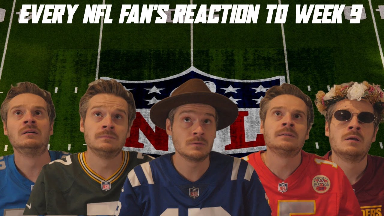 NFL Fans React to Week 9 Upsets and Surprising Results