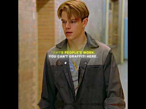 Good Will Hunting | The janitor is a genius. 👀✨ #movie #edit #shorts