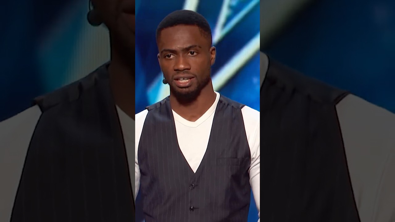 Josh Alfred attempts speed reading on #agt 😂