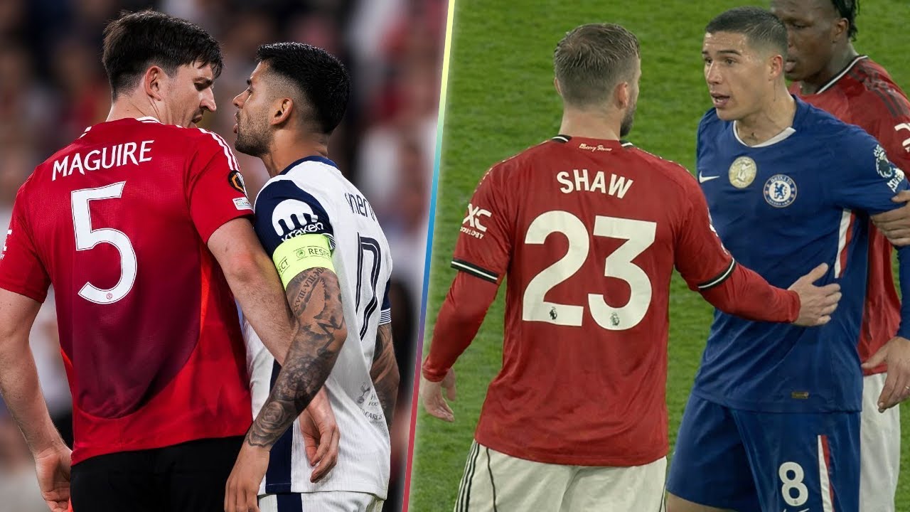 Manchester United's Most Heated Moments & Fouls 🔥