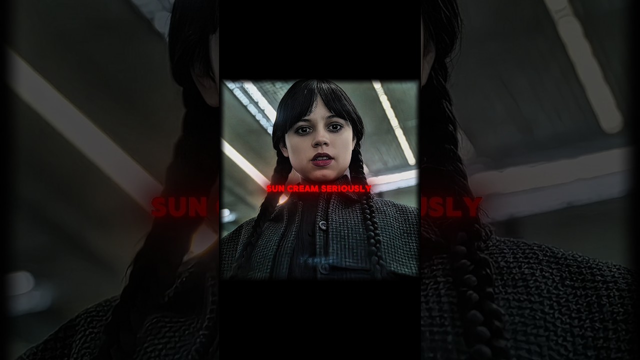 Wednesday Sun Cream Edit | Addams Family Season 2 π§ββοΈ