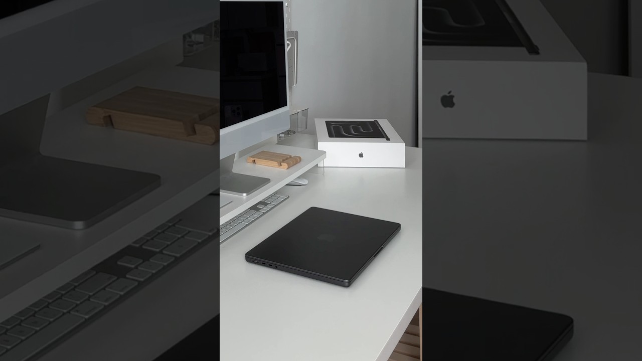 Unboxing 14" M4 Pro MacBook Pro Space Black 🖤