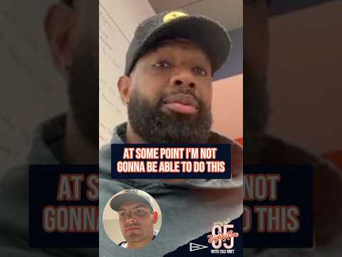 Marcedes Lewis on playing in the NFL at age 40! #chicagobears