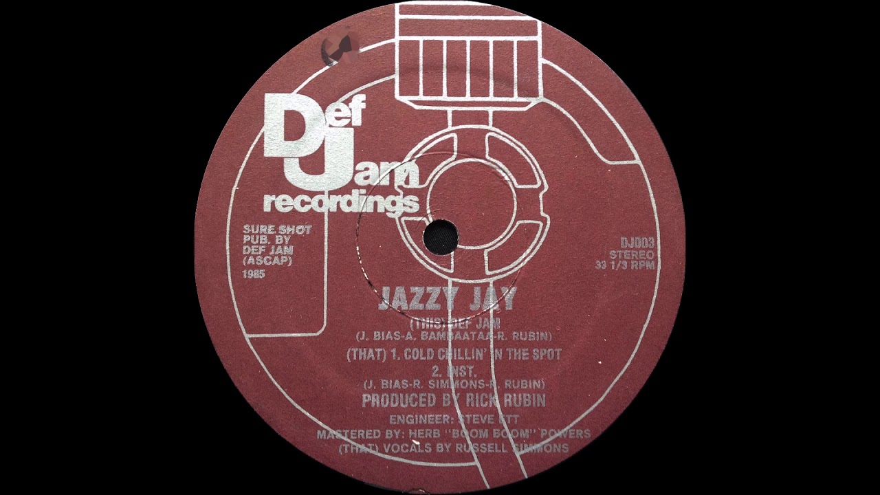 Jazzy Jay - Def Jam ( Def Jam Recordings 1985 )