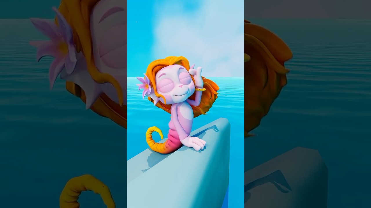 Monkey Mermaid SURPRISE Splash! 🌊🐵