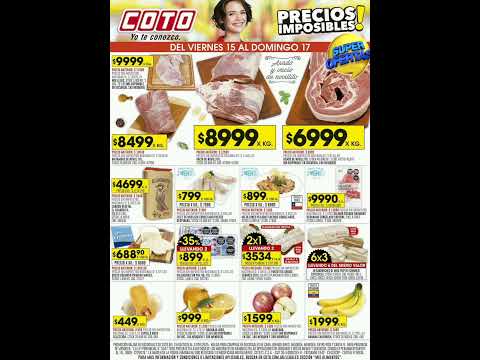 🇦🇷 COTO SUPER  FIN DE SEMANA #superofertas #ofertas #supermercado #coto