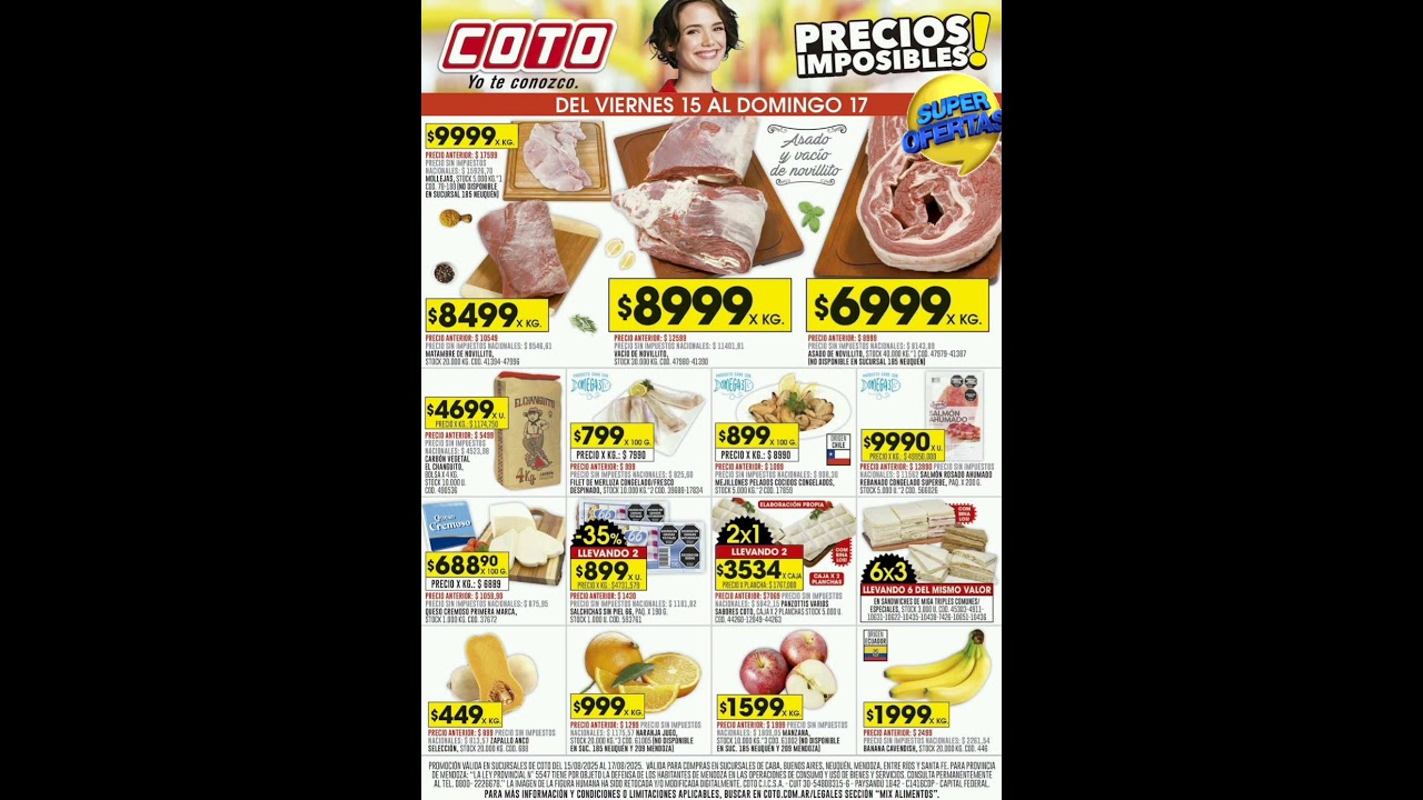 ¡Aprovecha las Mega Ofertas en COTO este Fin de Semana! 🛒