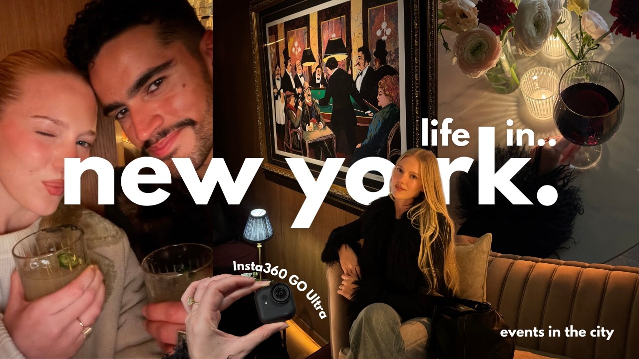 NYC Vlog: Bryant Park, Food & Events 🗽