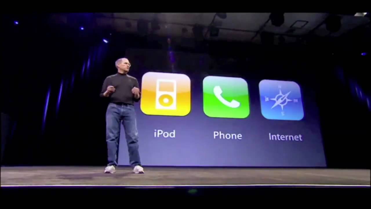 Steve Jobs Unveils the iPhone at Macworld 2007