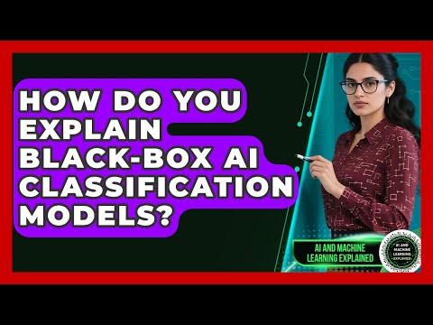 How Do You Explain Black-Box AI Classification Models? - AI and Machine Learning Explained