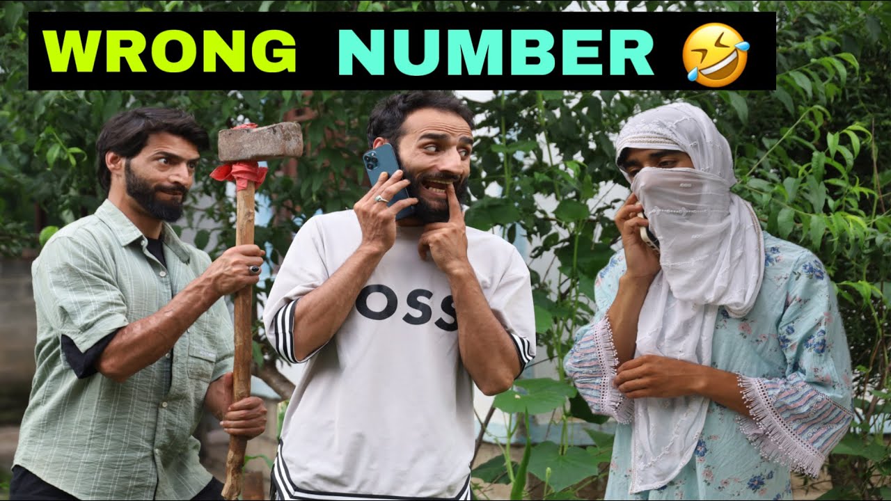 Hilarious Kashmiri Wrong Number Drama 😂 | Must-Watch Comedy Video