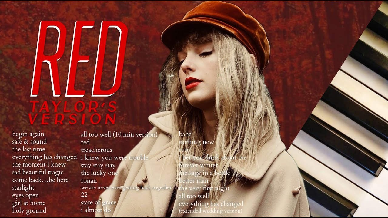 Relax with 3 Hours of Calm Taylor Swift 'Red' Piano Covers 🎹