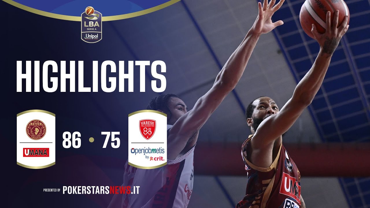 Highlights: Umana Reyer Venezia vs Openjobmetis Varese - Serie A Unipol 2025/26 🏀
