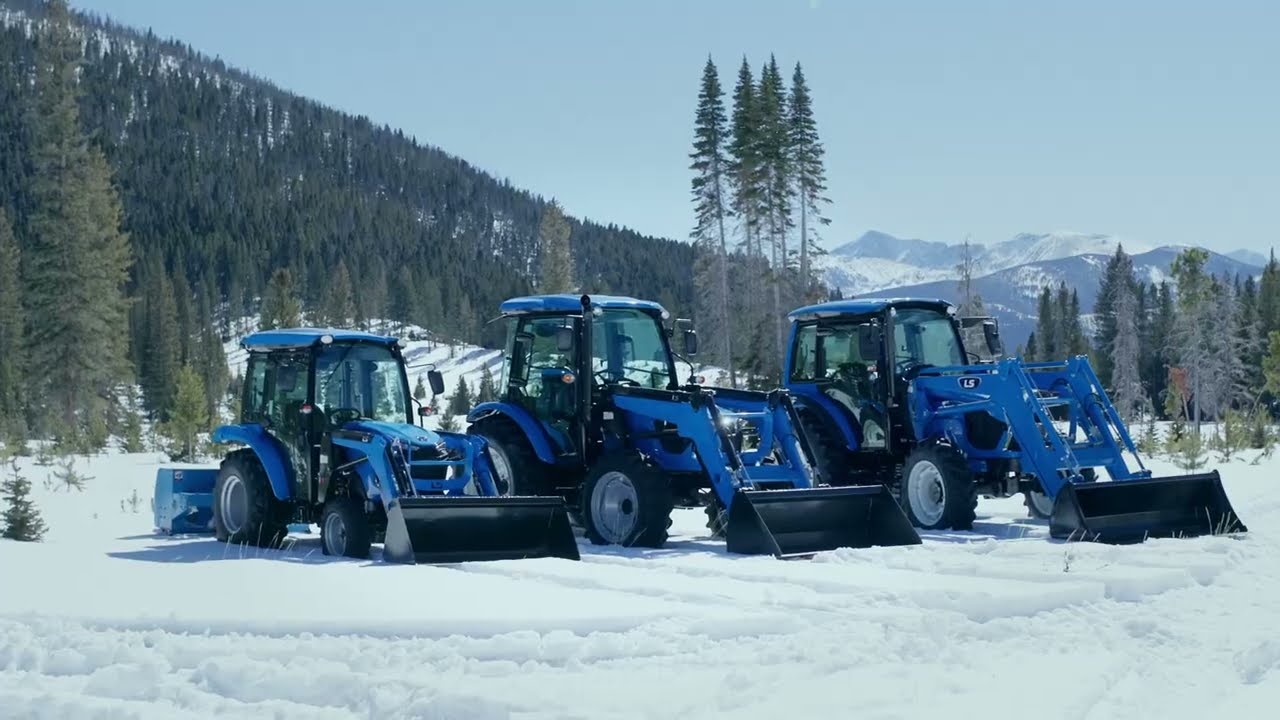 Conquer Montana Snow with LS Tractor USA Snow Blowers ❄️