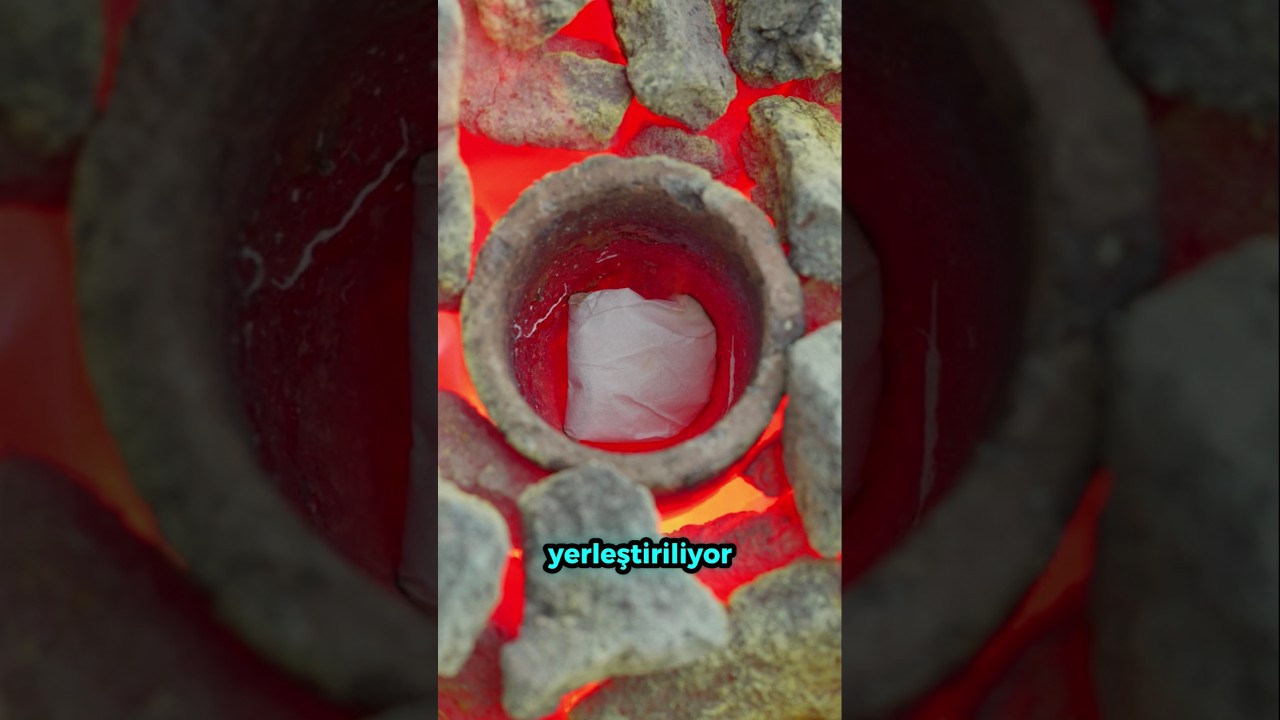 Geleneksel Yöntemle Taştan Altın Çıkarma Süreci 💛