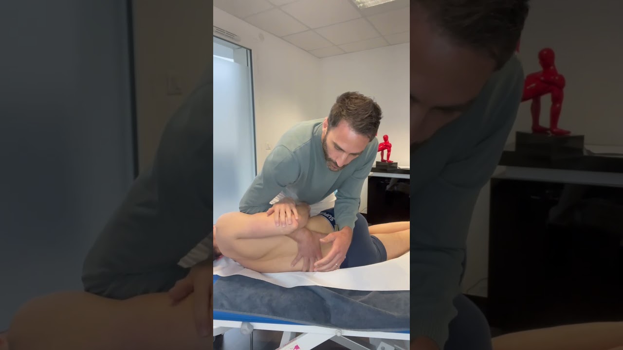 Manipulation du bas du Dos pour soulager sa Doyleur #douleur #santé #osteo #dos #asmrsounds