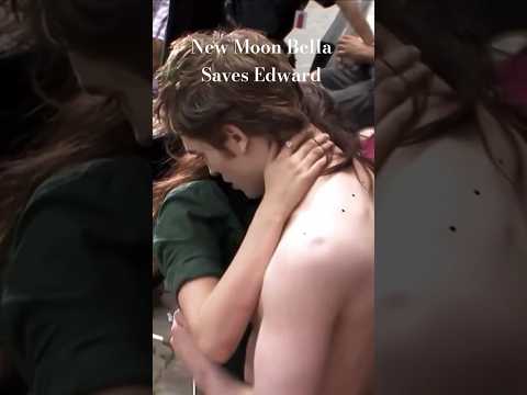 New Moon Behind the scenes #twilight #twilightsaga #newmoon #shorts #robertpattinson #kristenstewart