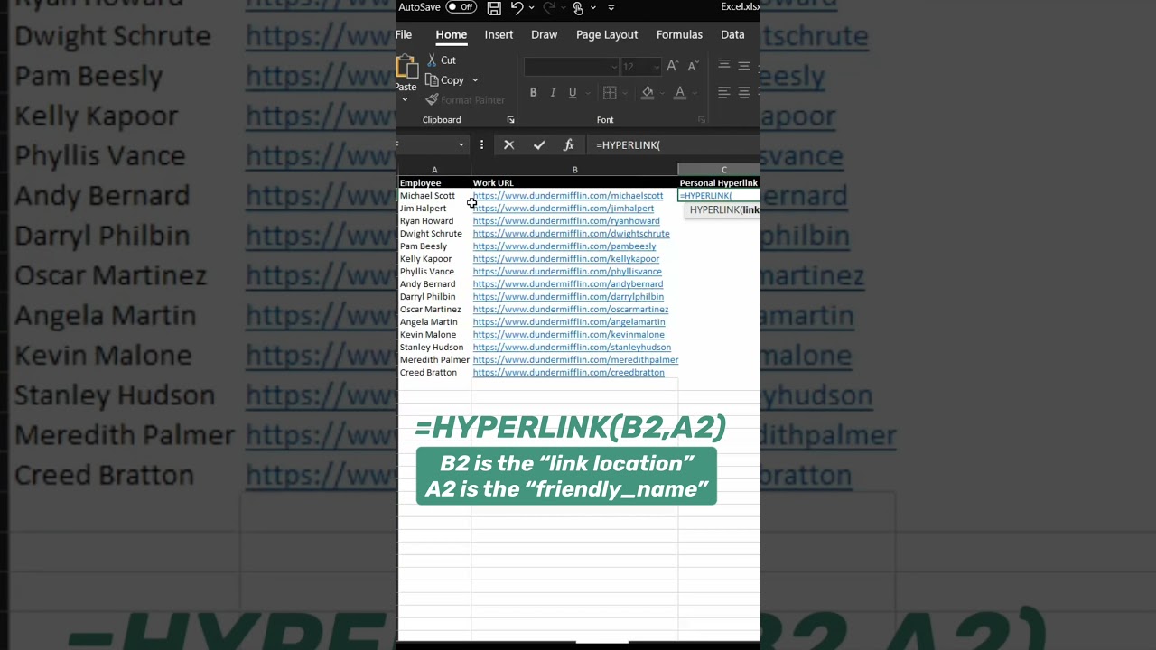 Boost Your Excel Skills: Master the Hyperlink Formula for Faster Navigation 🚀