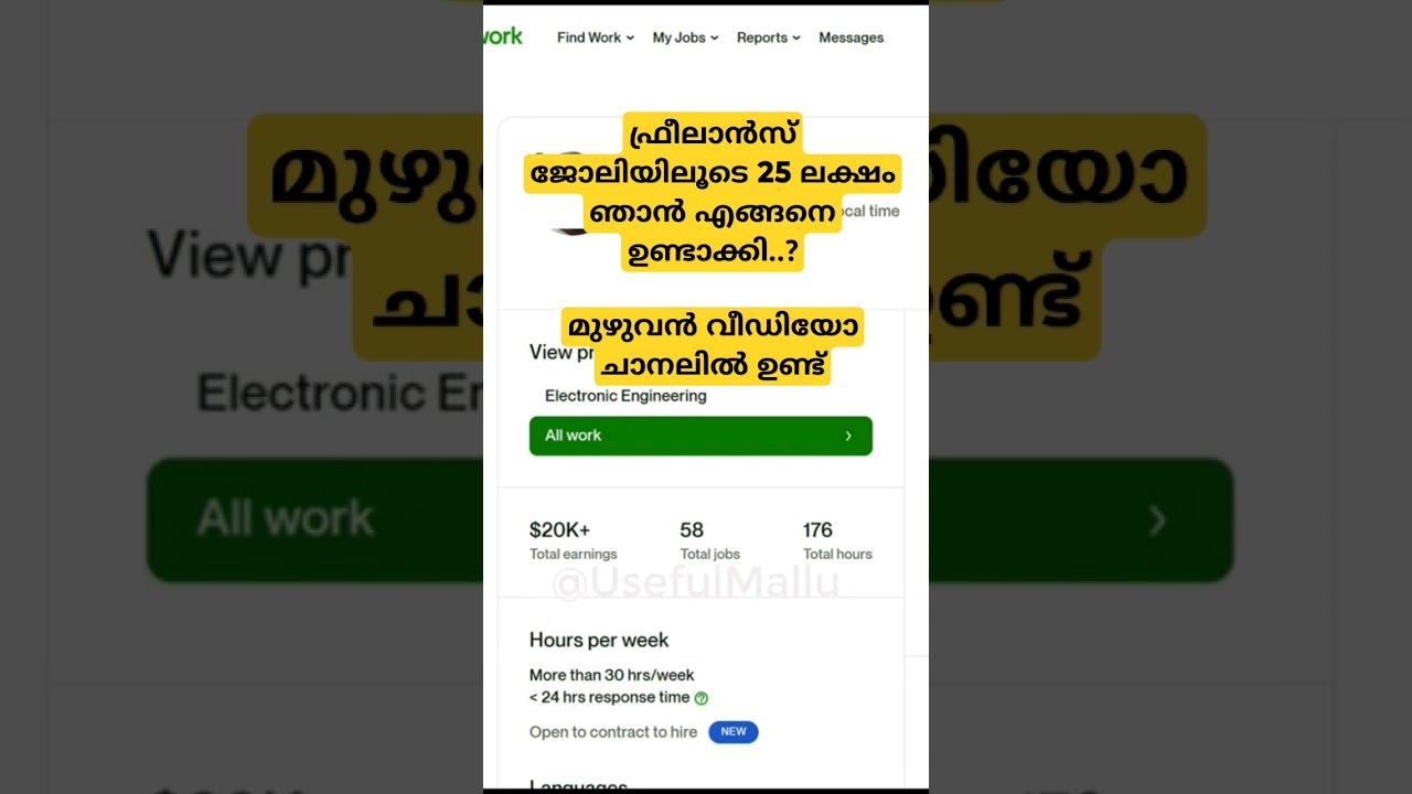 Earning 25 Lakhs via Freelance Jobs 💼