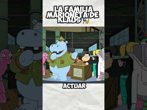 La familia marioneta de Klaus 🎭 | American Dad #familyguy #americandad #short