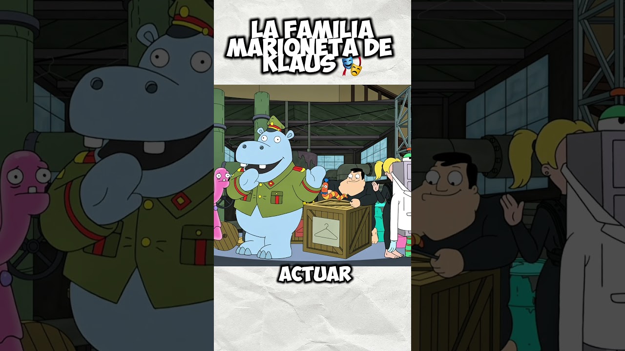 Klaus's Puppet Show Disaster | American Dad Episode 🎭