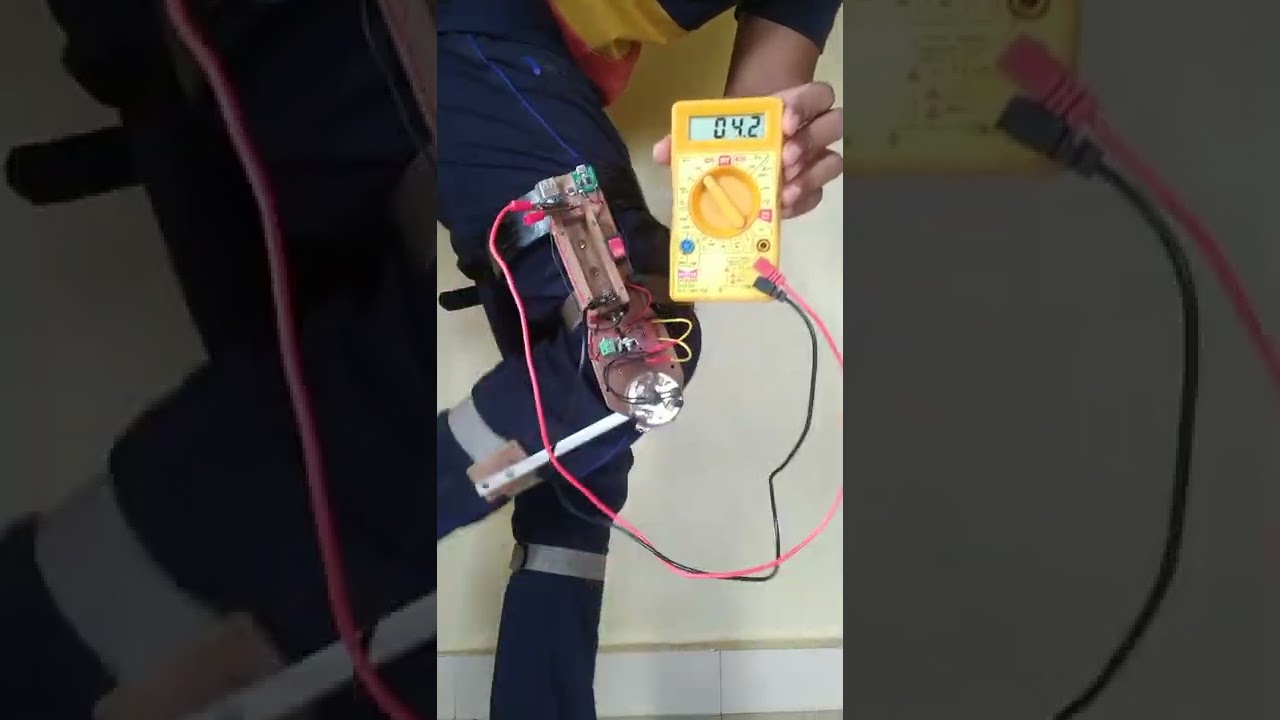 Human-Powered Powerbank: Generating Electricity by Walking | Final Year Engineering Project