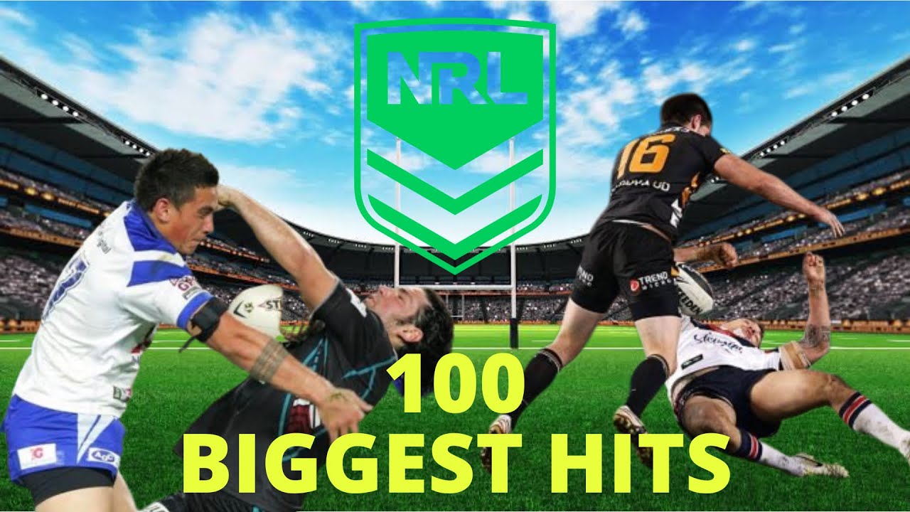 100 Top 100 Epic NRL Hits of All Time 🏉 | GGOA Clips #4