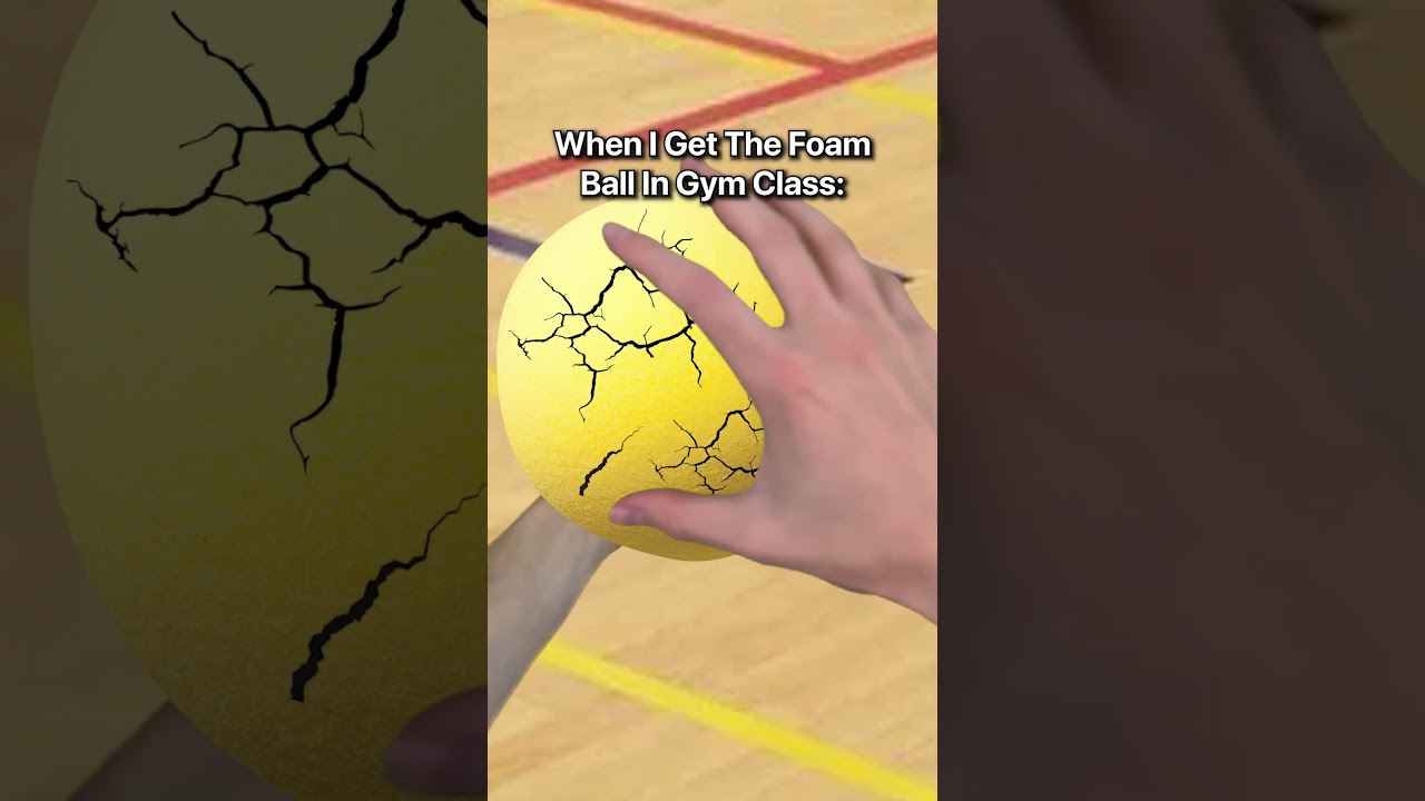 Gym Class Foam Ball Fun! 🏀