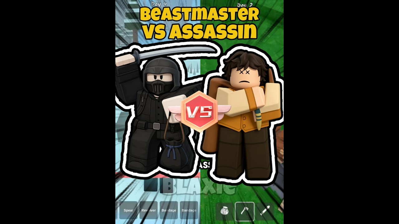 Beastmaster vs Assassin 🔥 Who Reigns Supreme in 99 Nights in the Forest? | Roblox Guide