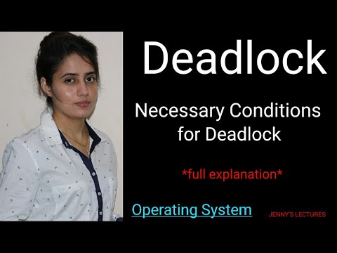 Lec19 Deadlock | Necessary conditions for Deadlock | Operating Systems