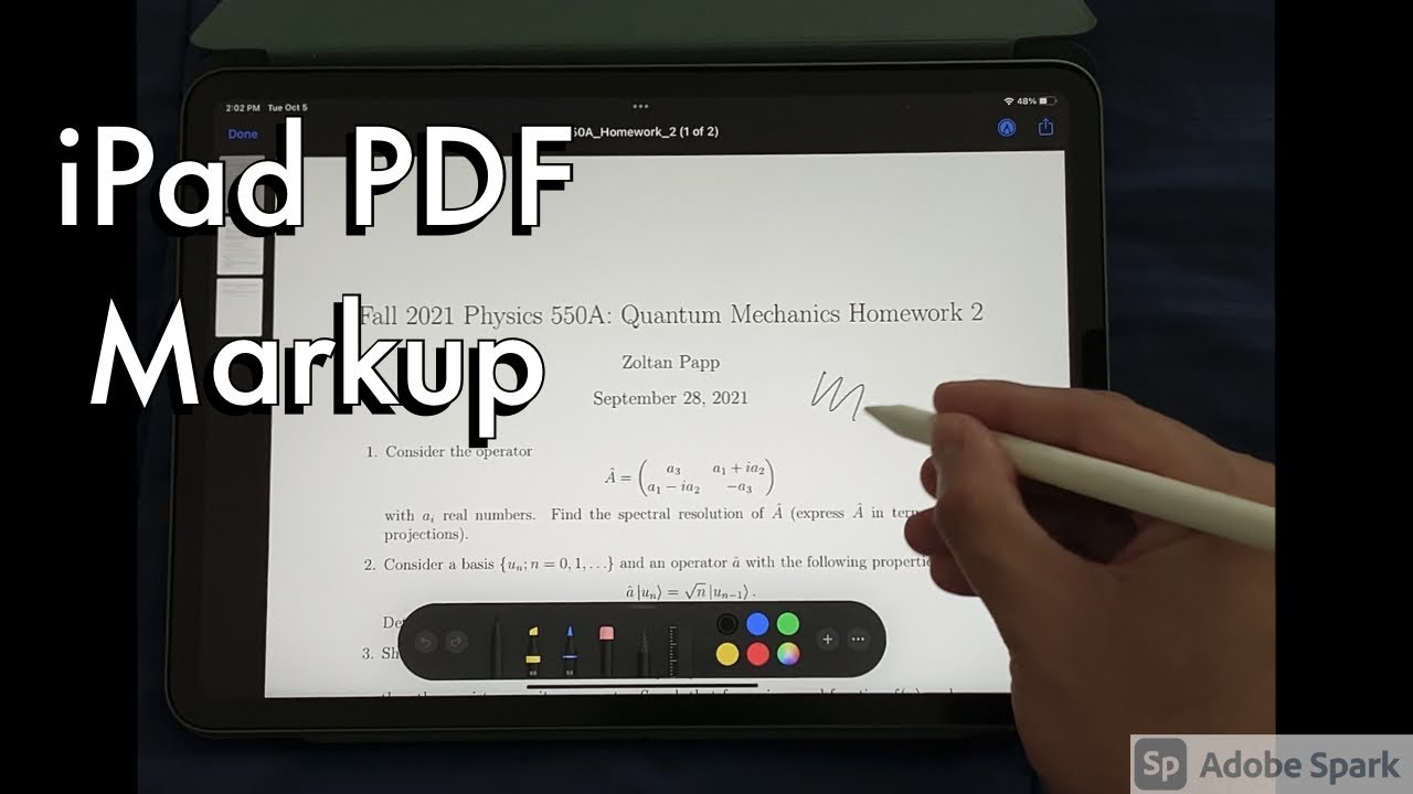 Easiest Way to Write on PDFs with Your iPad ✍️