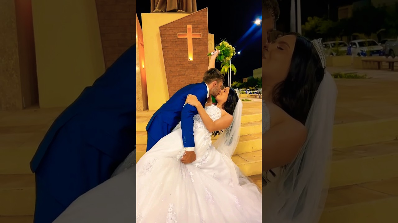 Beautiful Wedding Kiss 💍 | Love & Family Moments