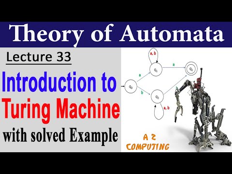 Turing Machine کا تعارف اور مثال کے ساتھ تفصیل