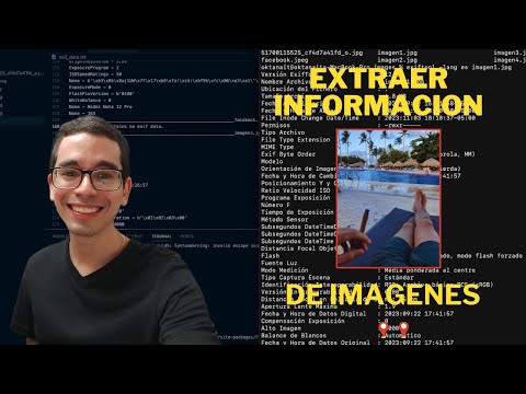 Extraer METADATOS de fotos usando PYTHON y EXIFTOOL