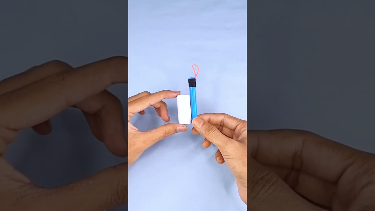 Impressive Finger Gun Using Paper & Rubber Band 🔫