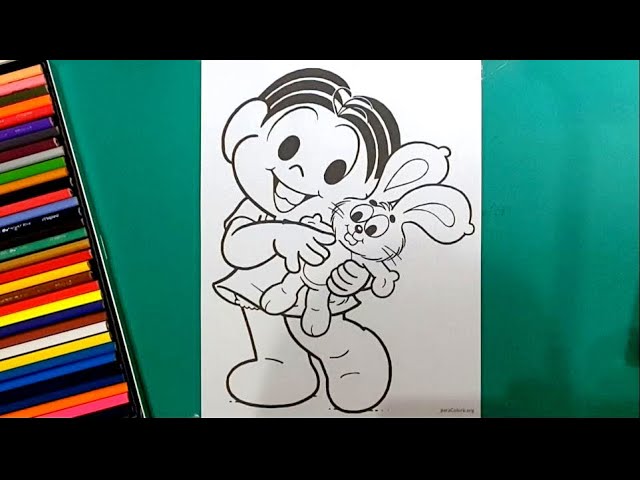 Coloring Pages of Monica and Friends 🎨 - Fun Drawing & Painting Activities