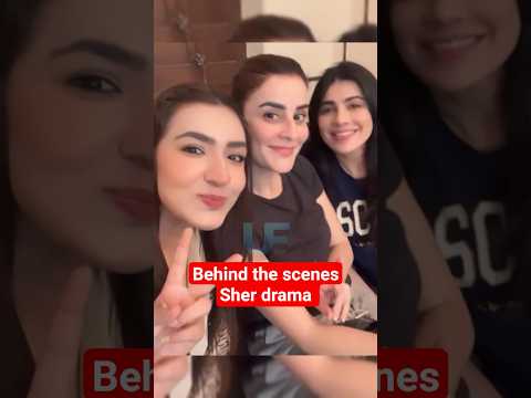 Sher drama Episode 27 28 29 bts - behind the scenes #sherdrama #danishtaimoor #sarahkhan #trending