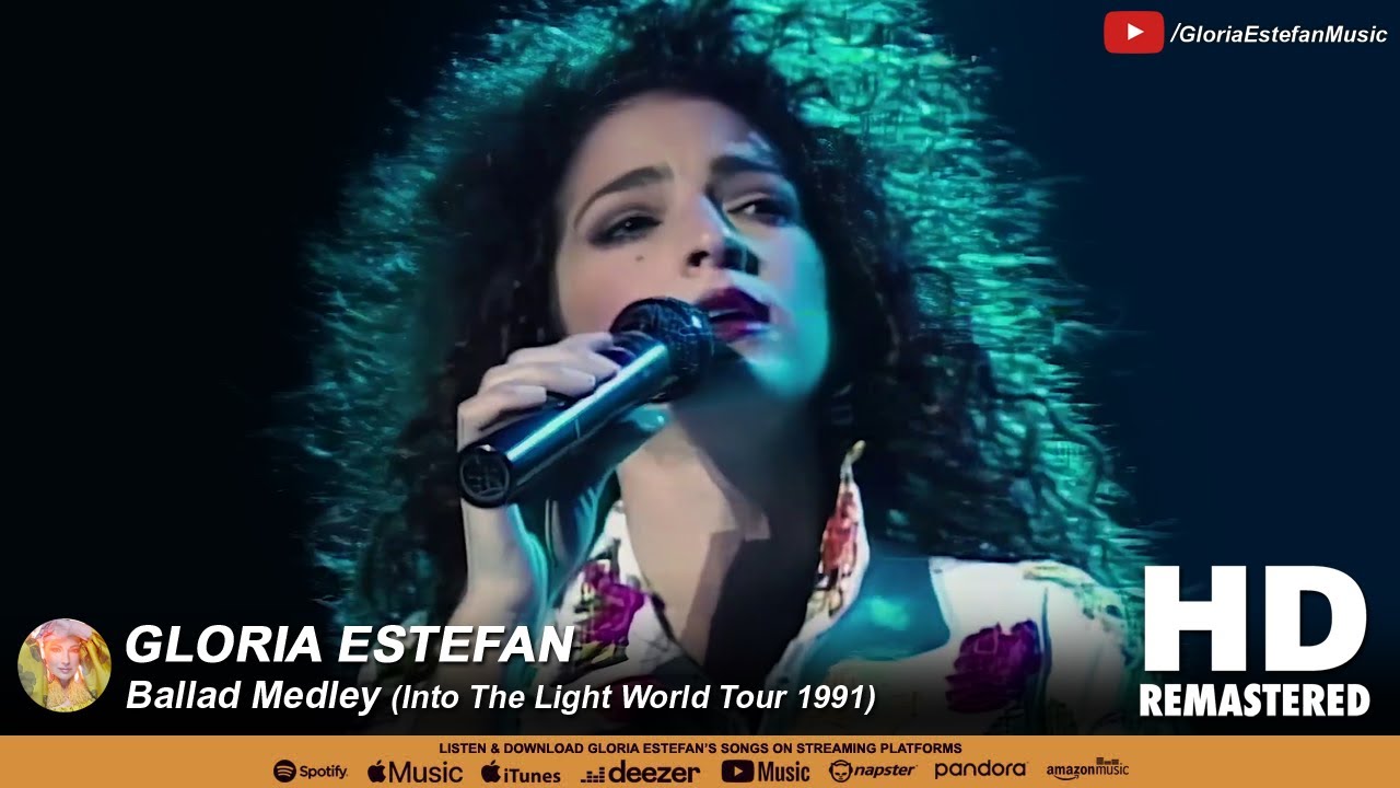 Gloria Estefan Ballad Medley - 1991 Tour 🎶